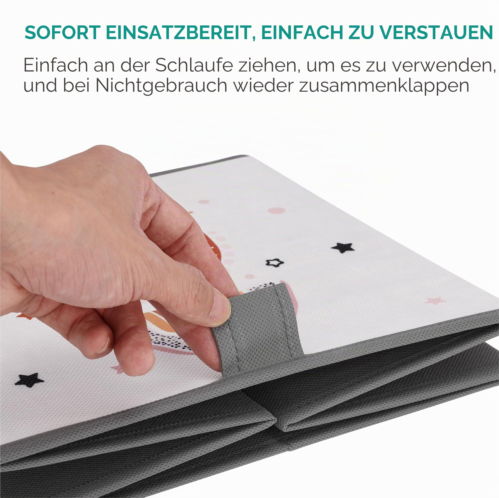 navaris-children-aufbewahrungsbox-28cm-3er-set-tier-motiv-faltbar image 5