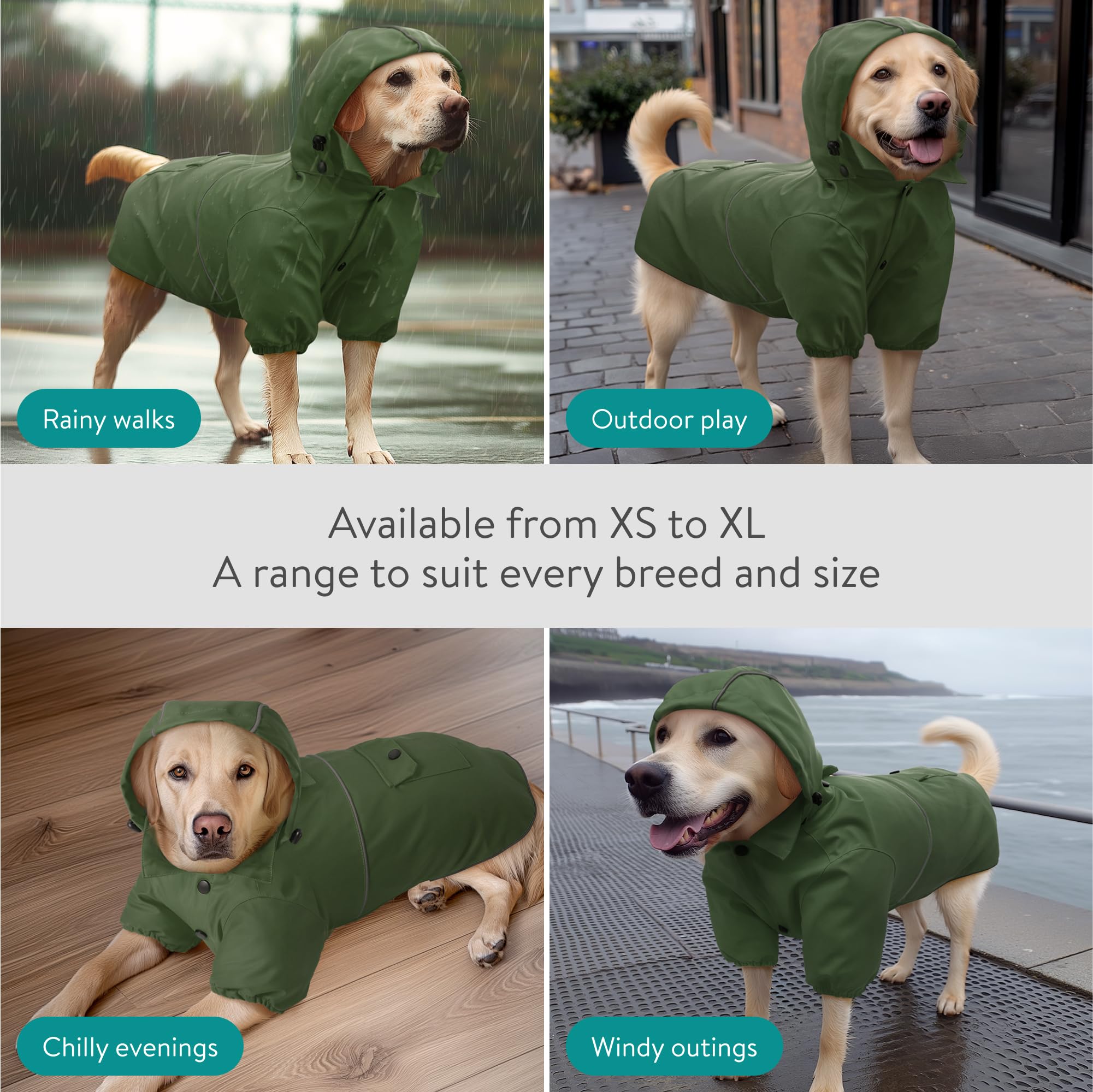 navaris-hunderegenmantel-regenjacke-wasserdicht-gr-n-xl image 5