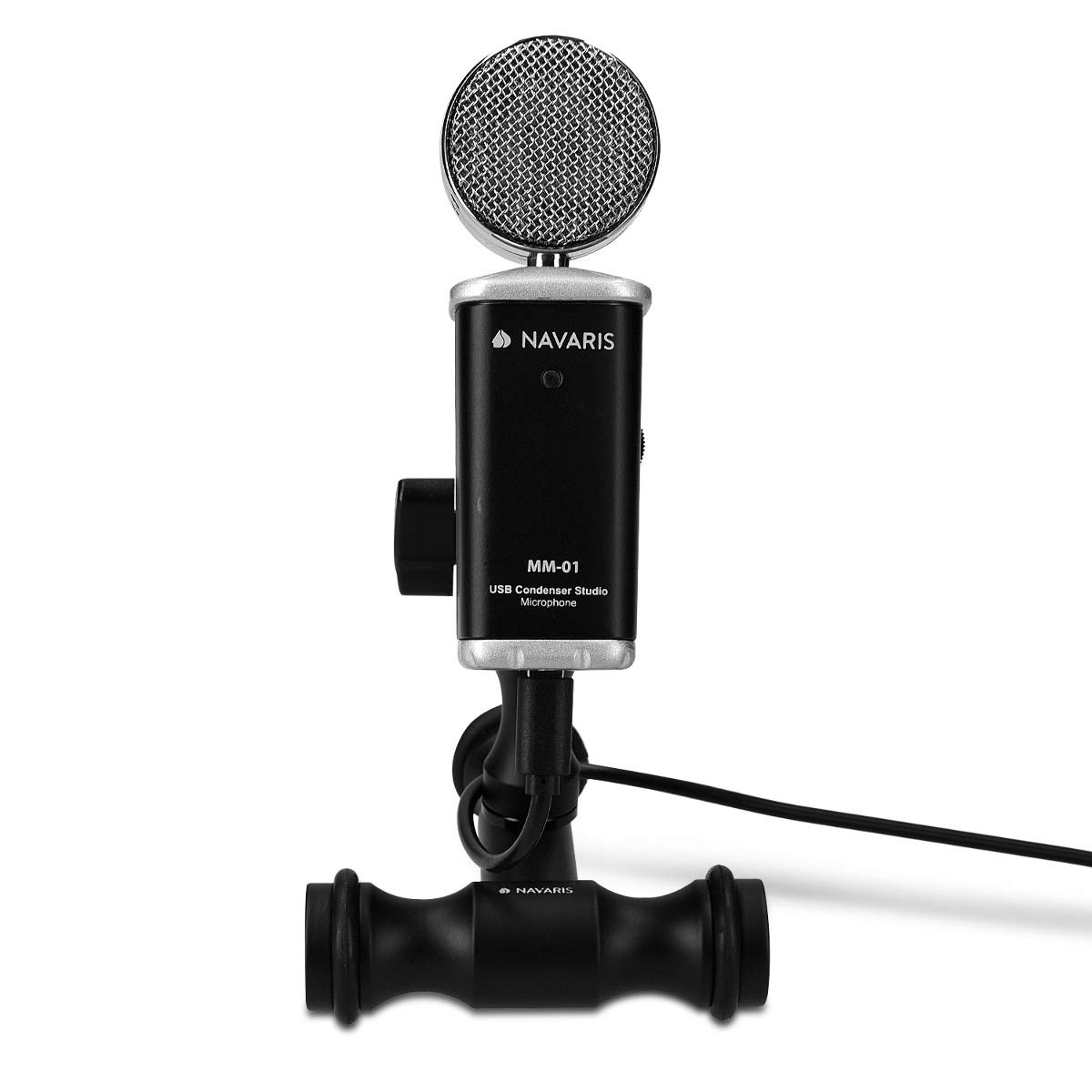 navaris-mm-01-retro-usb-kondensator-mikrofon-schwarz image 8