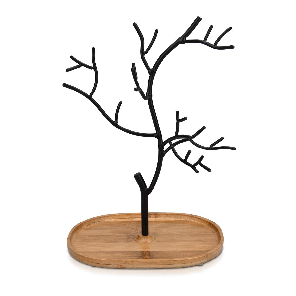 navaris-schmuckbaum-holz-metall-schmuckst-nder-25-cm image 7