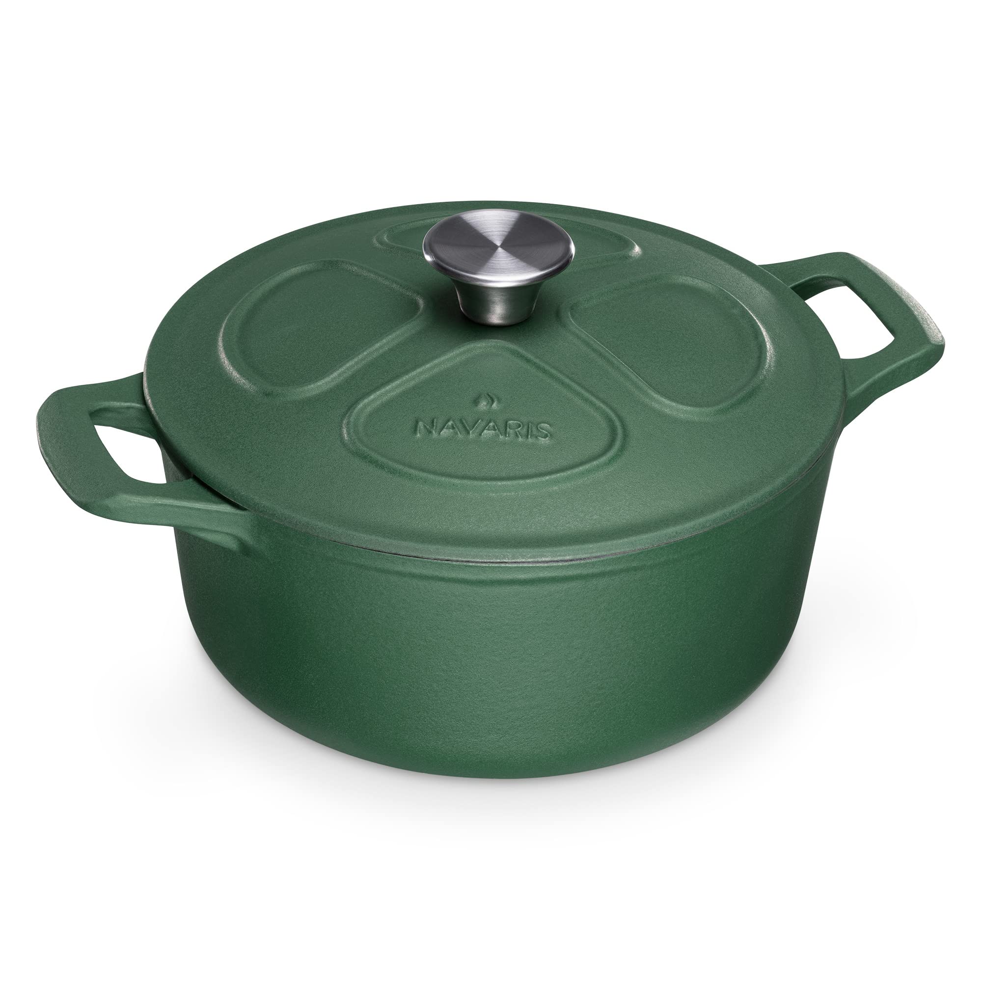 navaris-kitchen-gusseisentopf-br-ter-3-5l-24-cm-emailliert-3 image 1