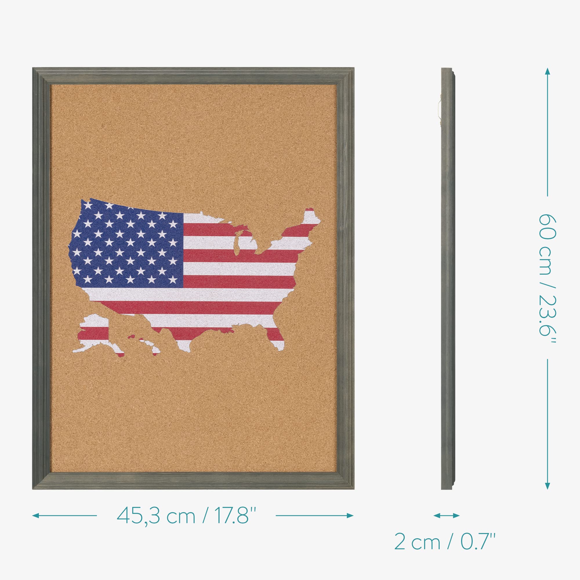 navaris-usa-karte-kork-pinwand-45x60-cm-vertikal-mit-holzrahmen image 5