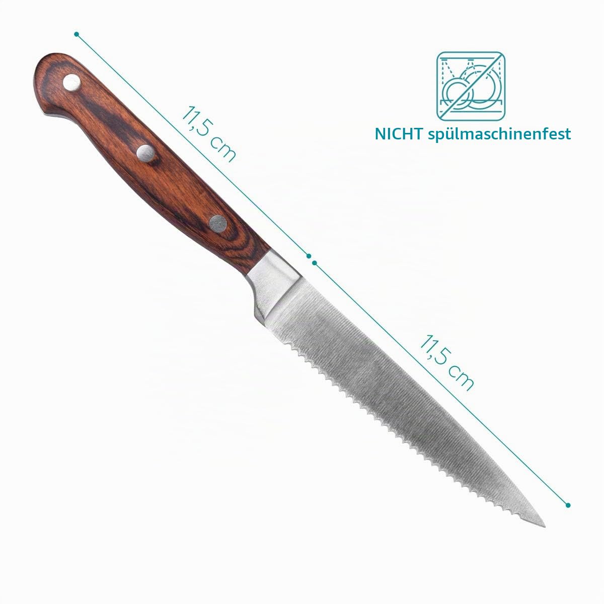 navaris-steakmesser-set-6-tlg-holzgriff-wellenschliff-geschenkbox image 4