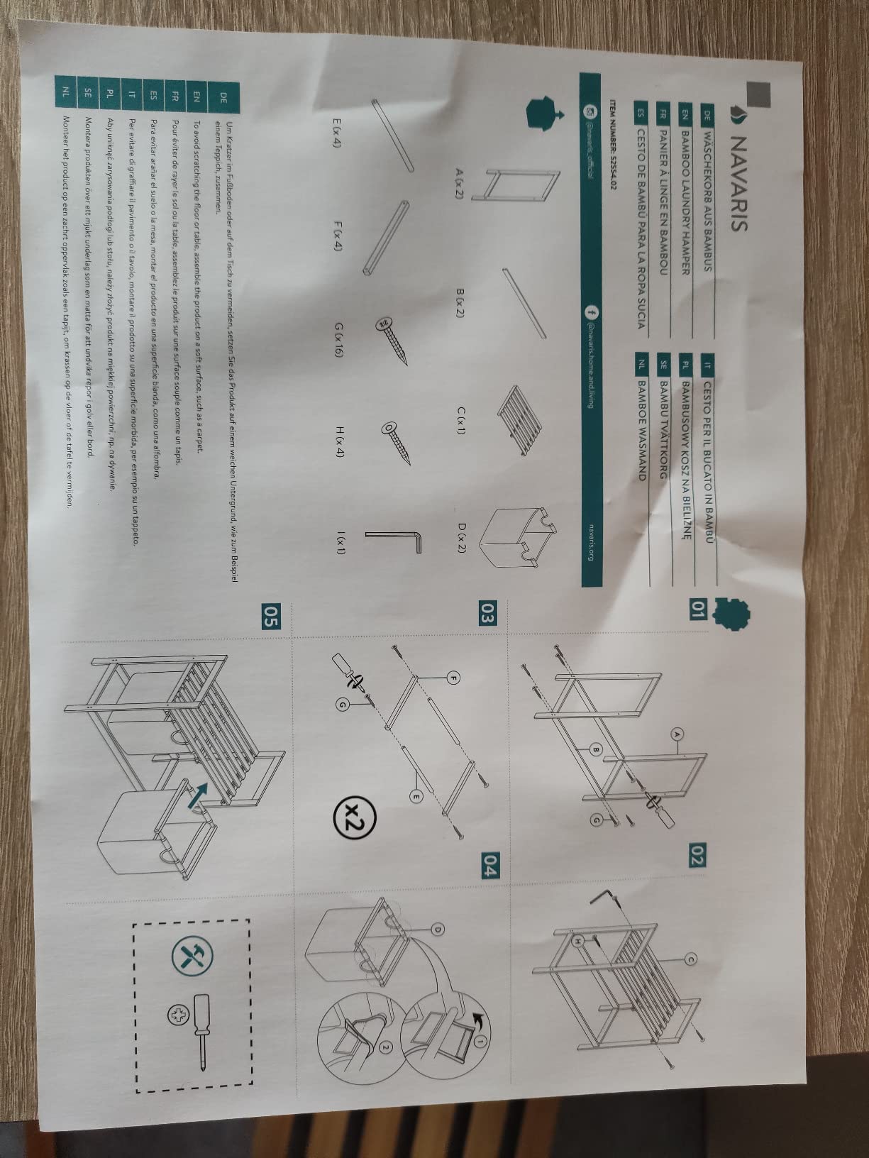 Leicht aufgebaut