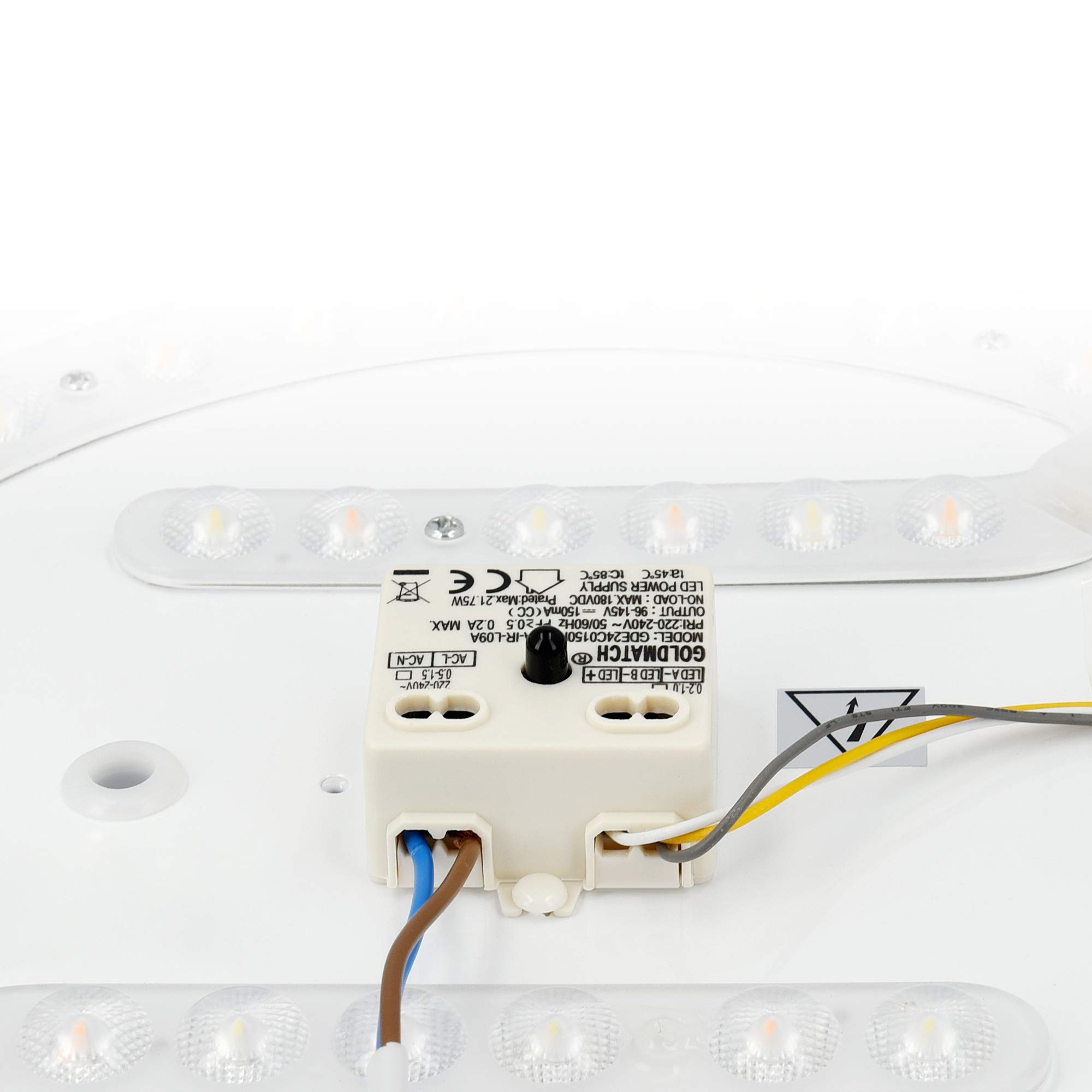 navaris-lighting-led-deckenleuchte-40cm-hellgrau-stoff image 8