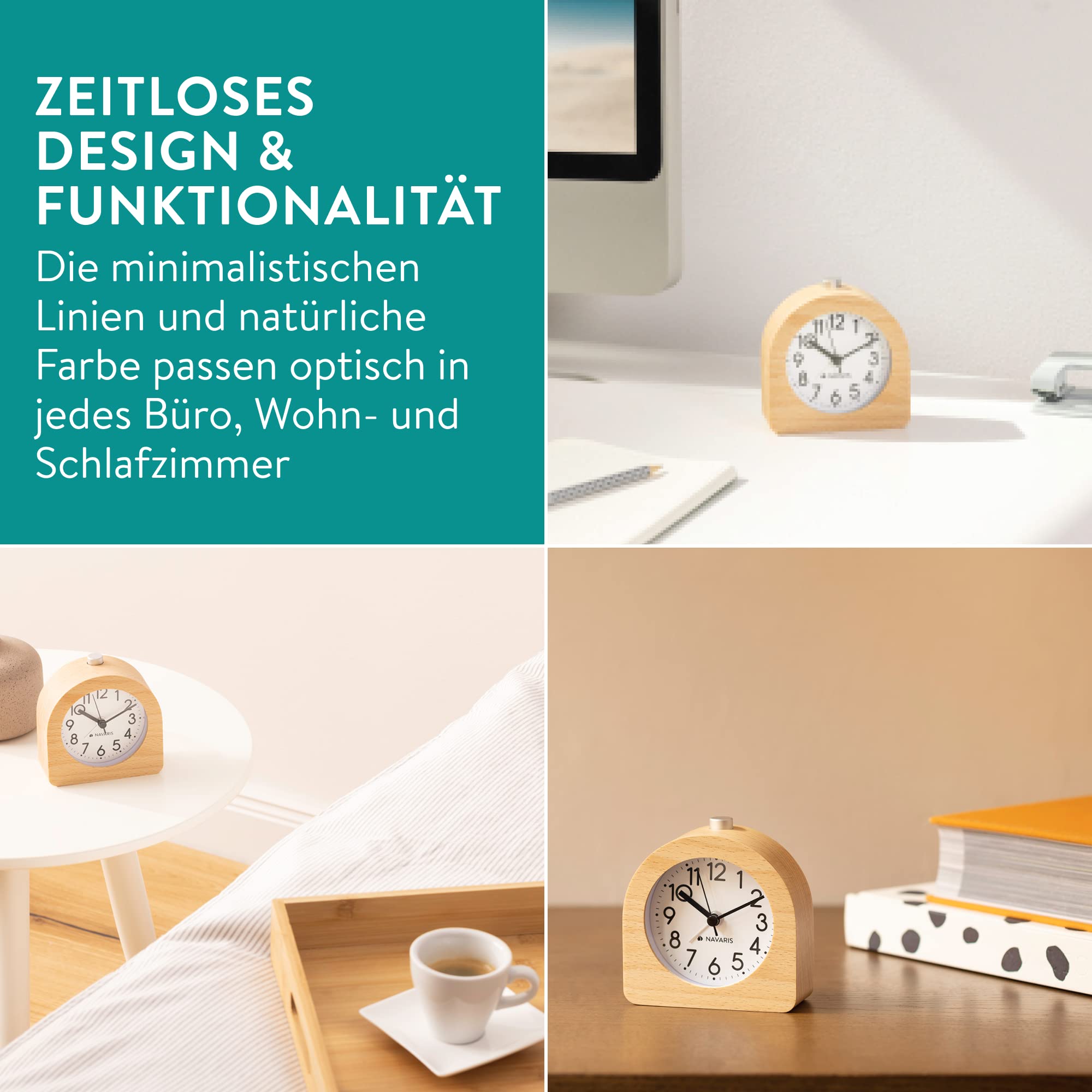 navaris-holzwecker-morgenwecker-analog-hellbraun-retro image 5