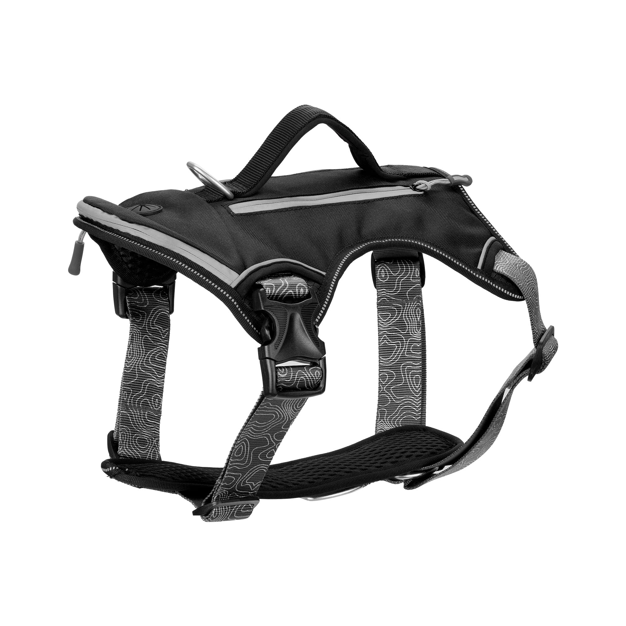 navaris-animals-hundegeschirr-wandern-m-mit-taschen-anti-zug image 7