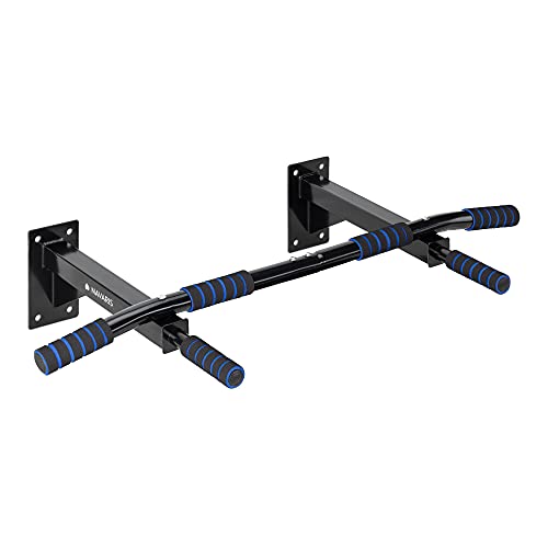 navaris-klimmzugstange-wand-edelstahl-150-kg-schaumstoffgriffe image 6