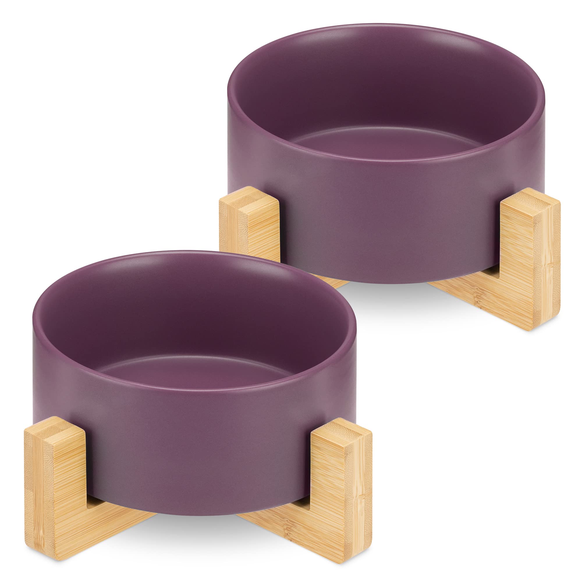 navaris-animals-futterstation-2er-keramiknapf-violett-850-ml image 7