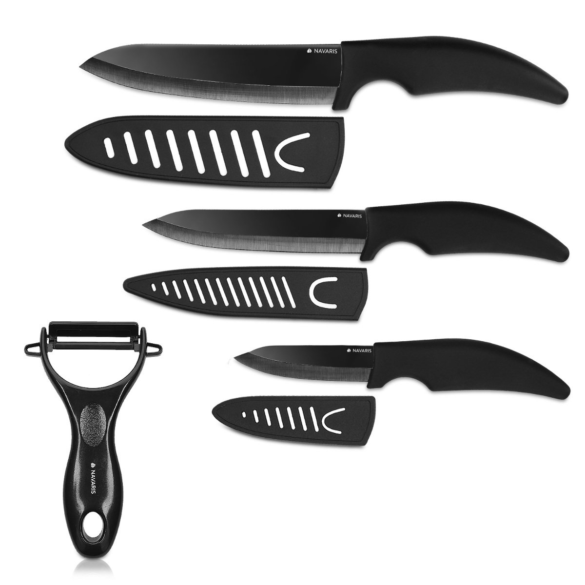 navaris-kitchen-keramikmesser-set-4-tlg-schwarz-mit-sch-ler image 1