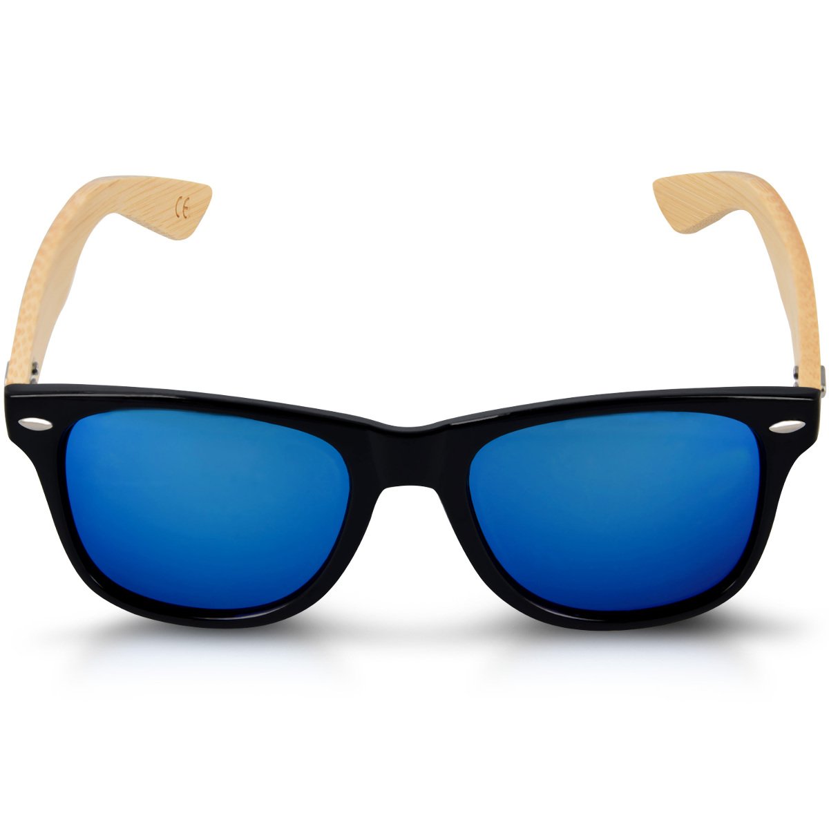 navaris-holz-sonnenbrille-uv400-bambus-unisex-mit-etui-2 image 7