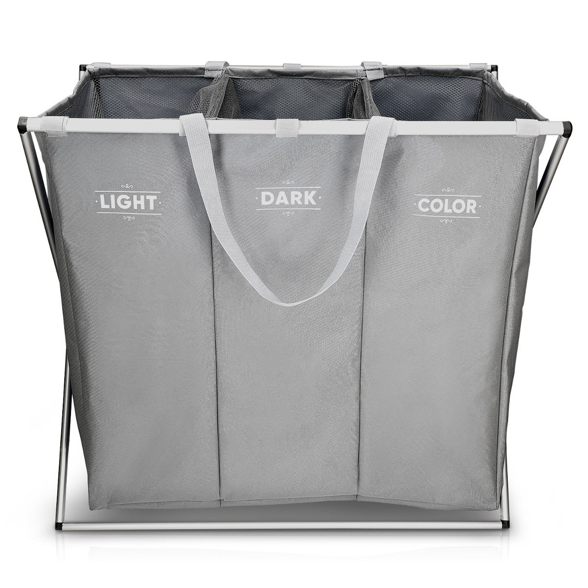 navaris-w-schekorb-3-f-cher-65x38x55cm-grau-3x43l image 7