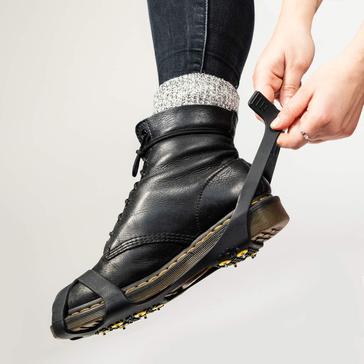 navaris-sport-mikro-spikes-schuhspikes-silikon-10-stollen-gr-37-40 image 2