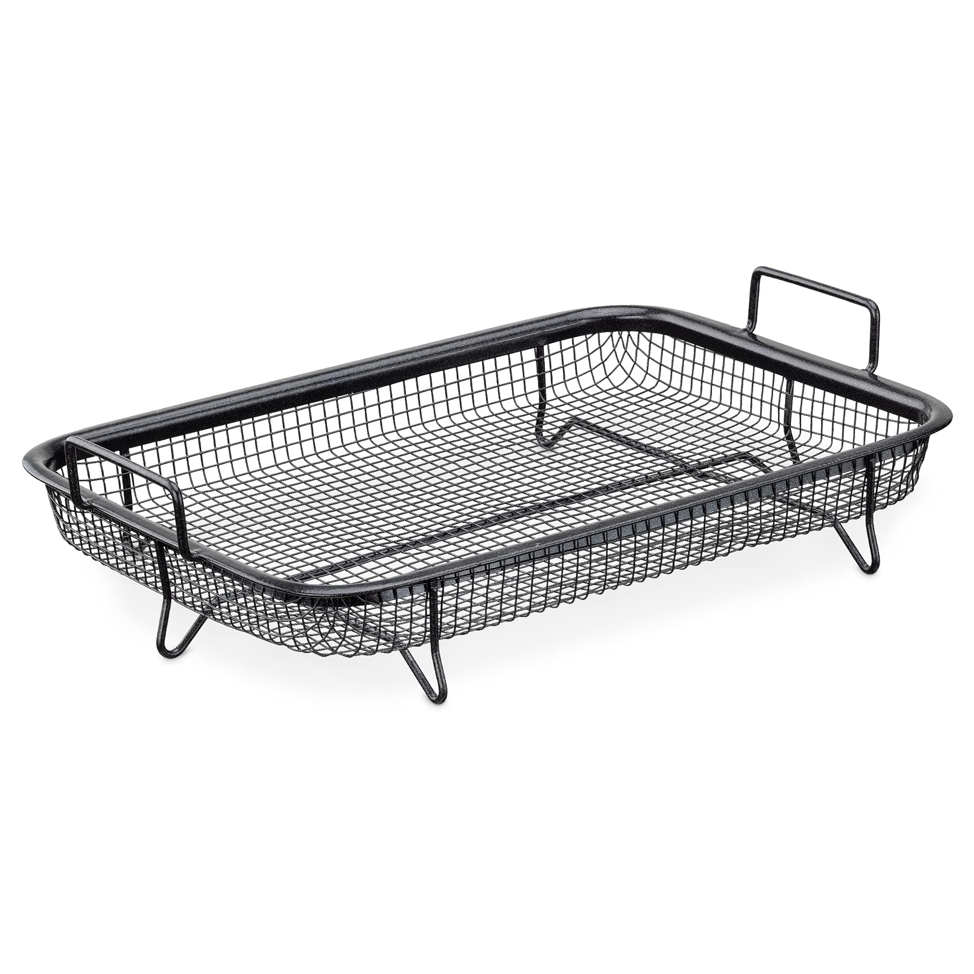 navaris-kitchen-grillkorb-edelstahl-32x22-5-cm-antihaft-pommes image 1