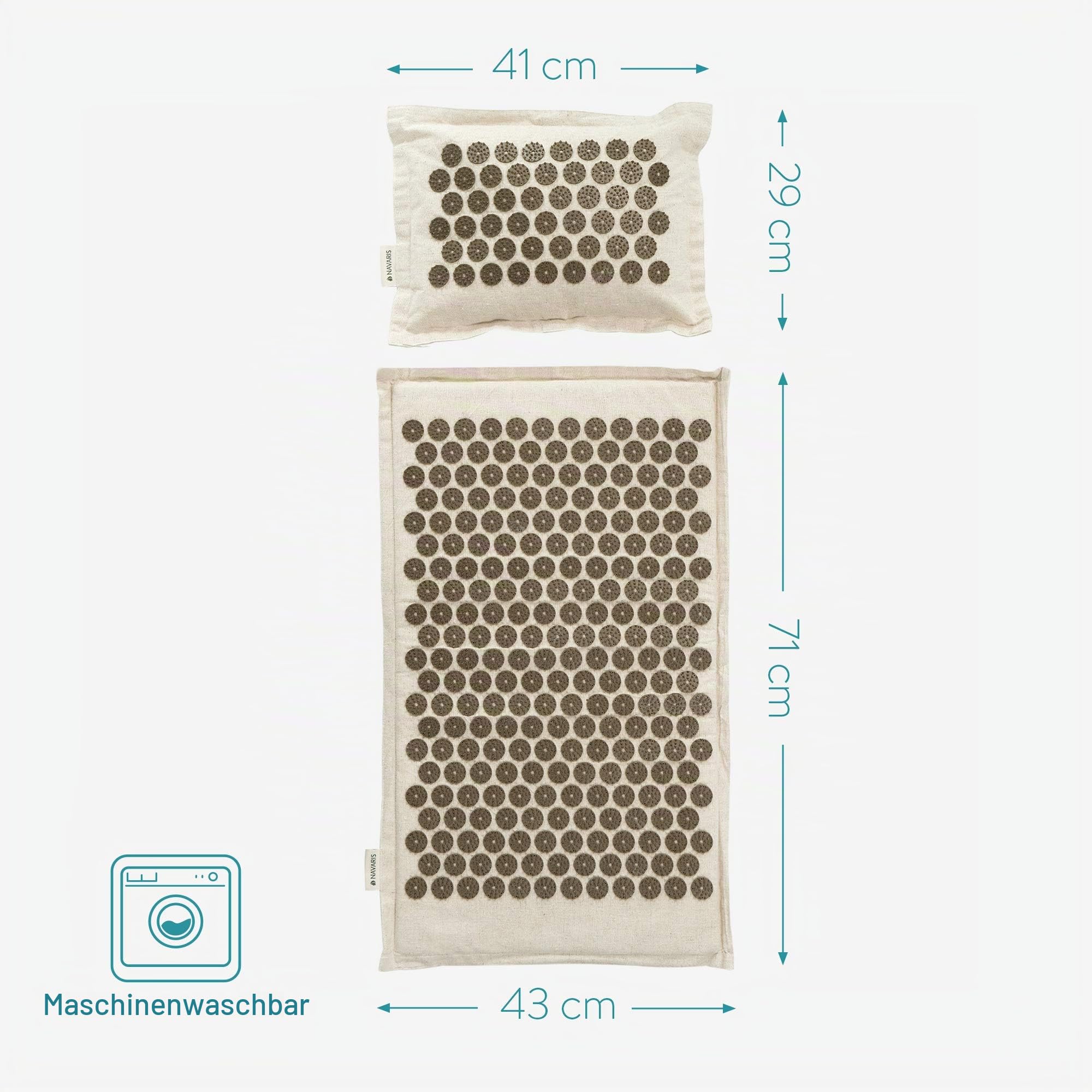 navaris-akupressur-set-2in1-matte-mit-kissen-entspannung-3 image 6