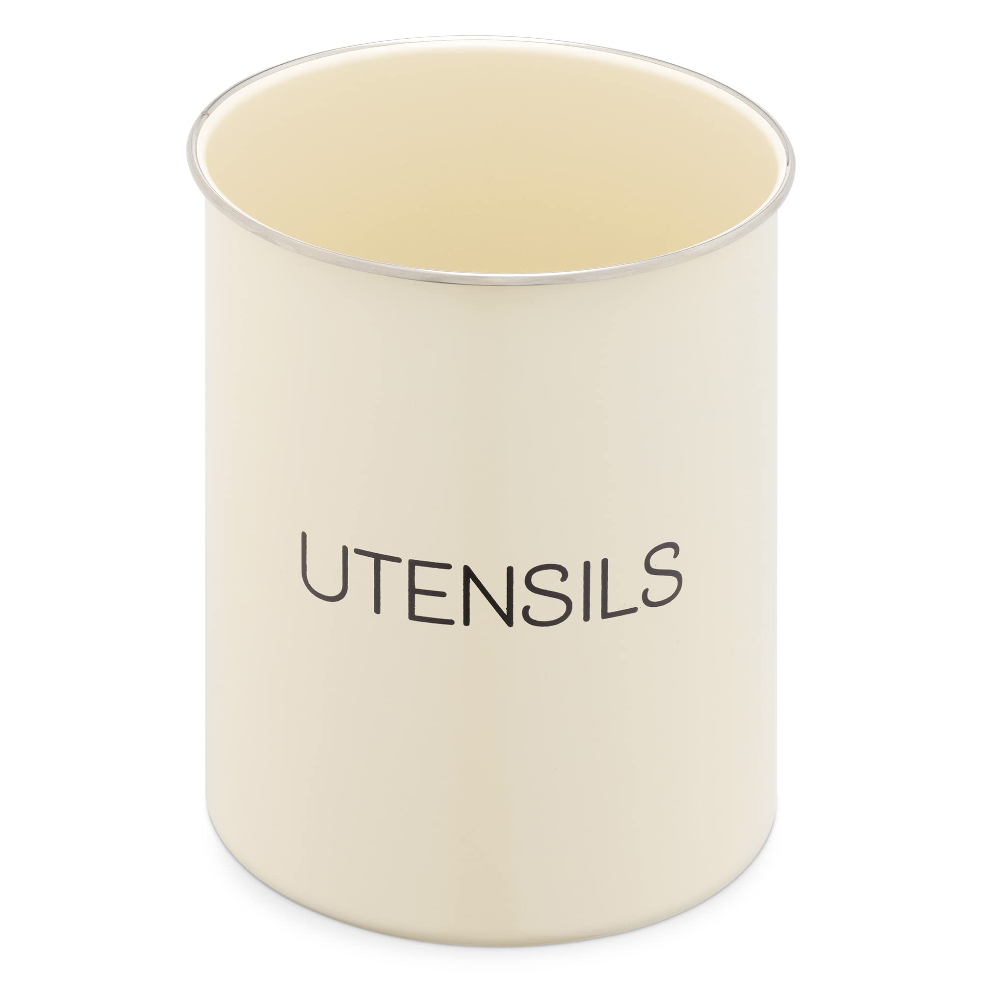 navaris-kitchen-utensilienhalter-metall-beige-13-7-cm image 6