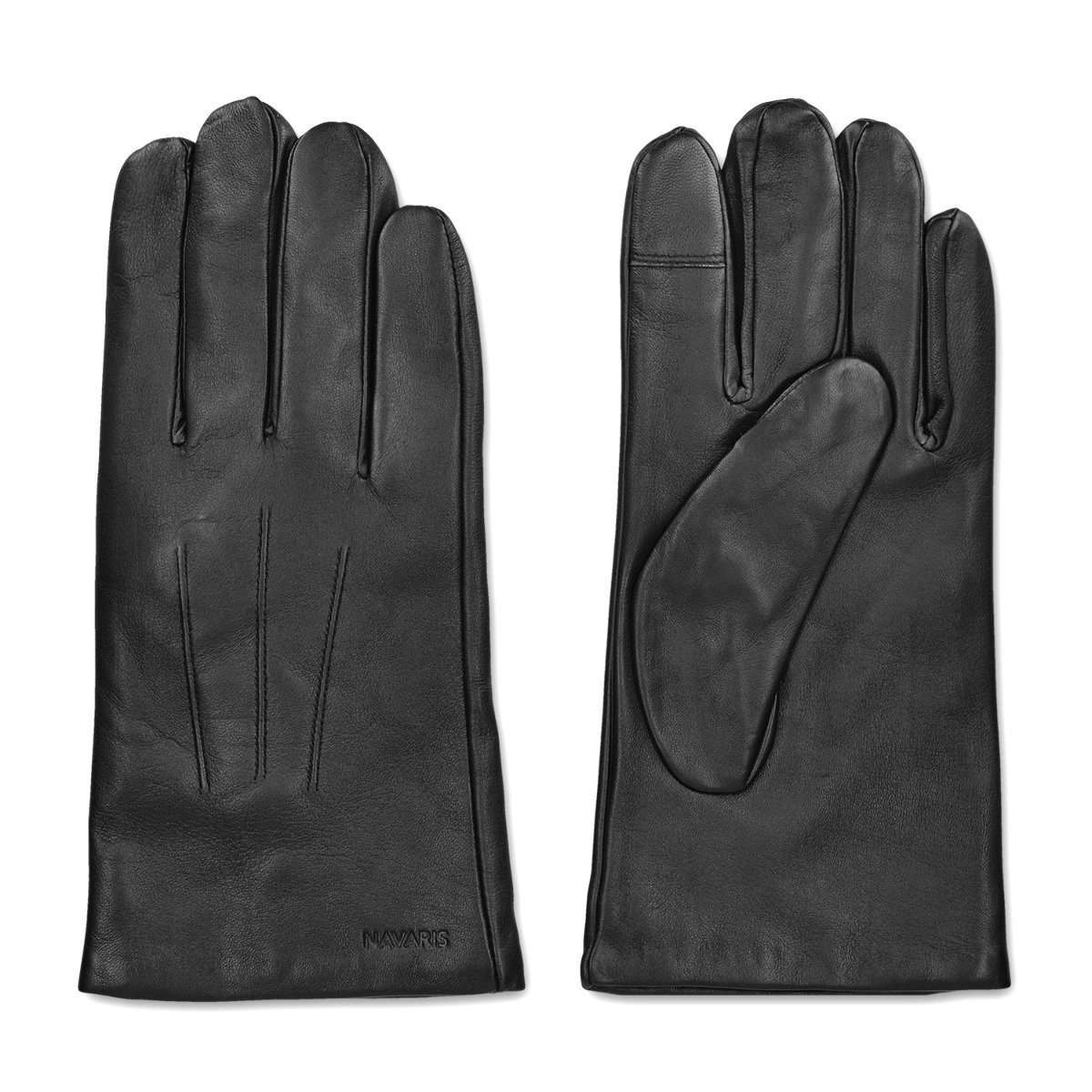 navaris-touchscreen-handschuhe-herren-echtleder-nappa-kaschmir image 5