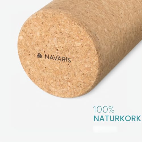 navaris-faszienrolle-kork-fitnessrolle-45-cm-r-cken-massage image 8