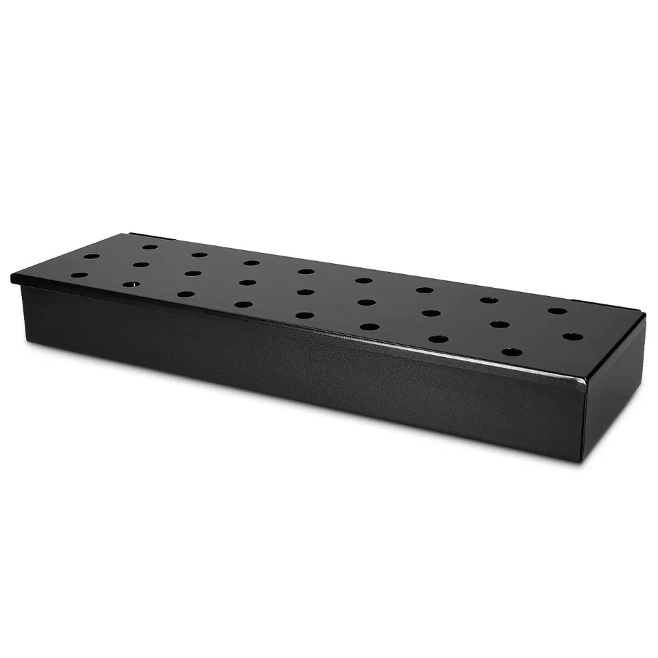 navaris-kitchen-r-ucherbox-smokerbox-metall-schwarz-gasgrill image 1