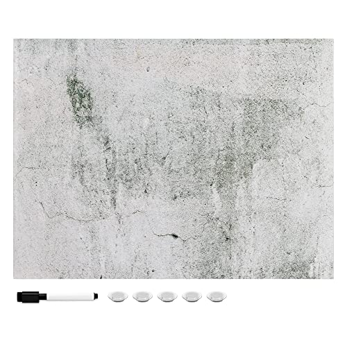 navaris-magnettafel-memoboard-33x43cm-betonwand-abwischbar image 7
