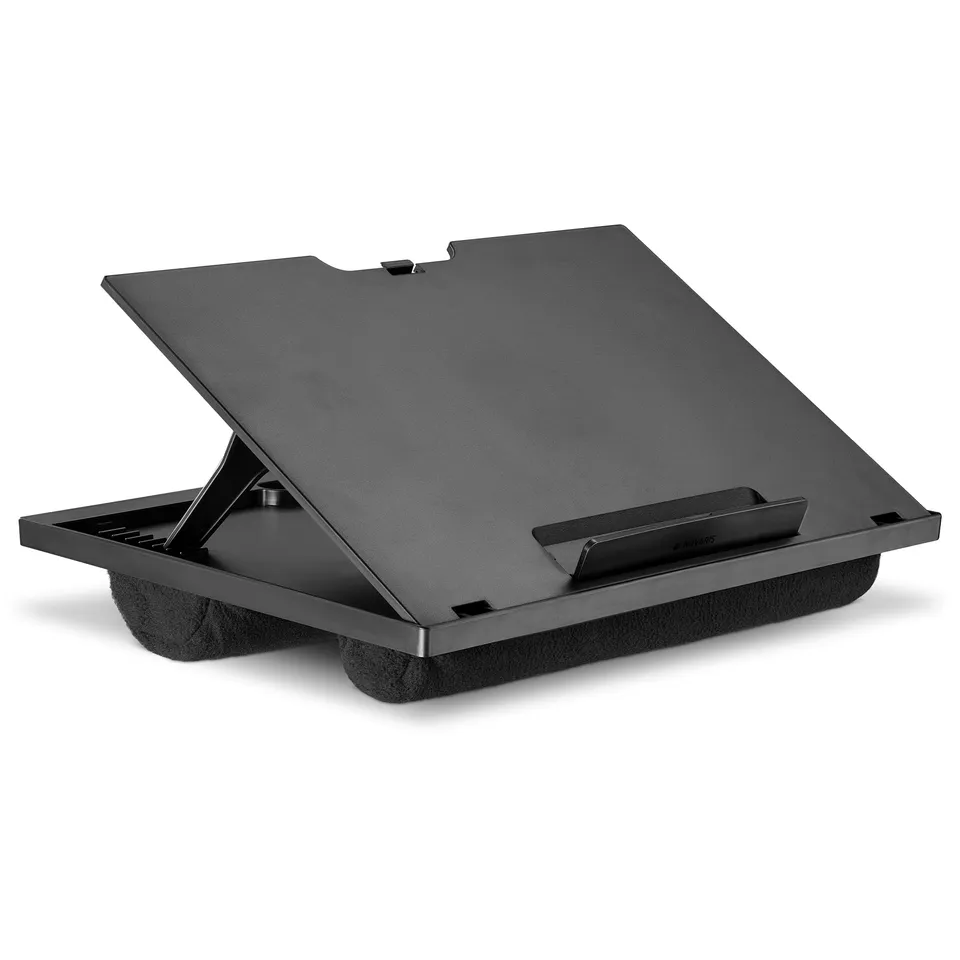 navaris-laptop-tisch-bett-schwarz-kissen-8-stufen-verstellbar image 1