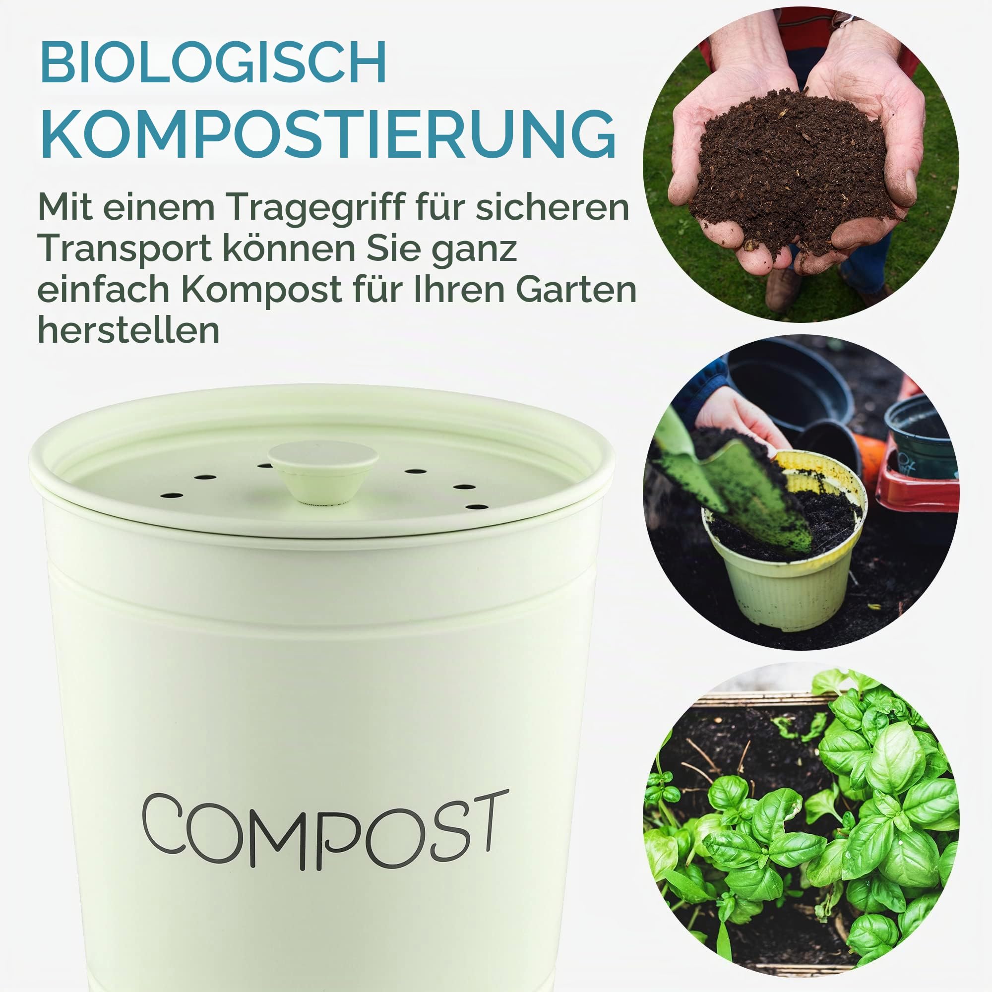 navaris-komposteimer-3l-biom-lleimer-mintgr-n-filter image 5