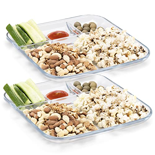 navaris-portionsteller-glas-2er-set-mit-unterteilung image 8