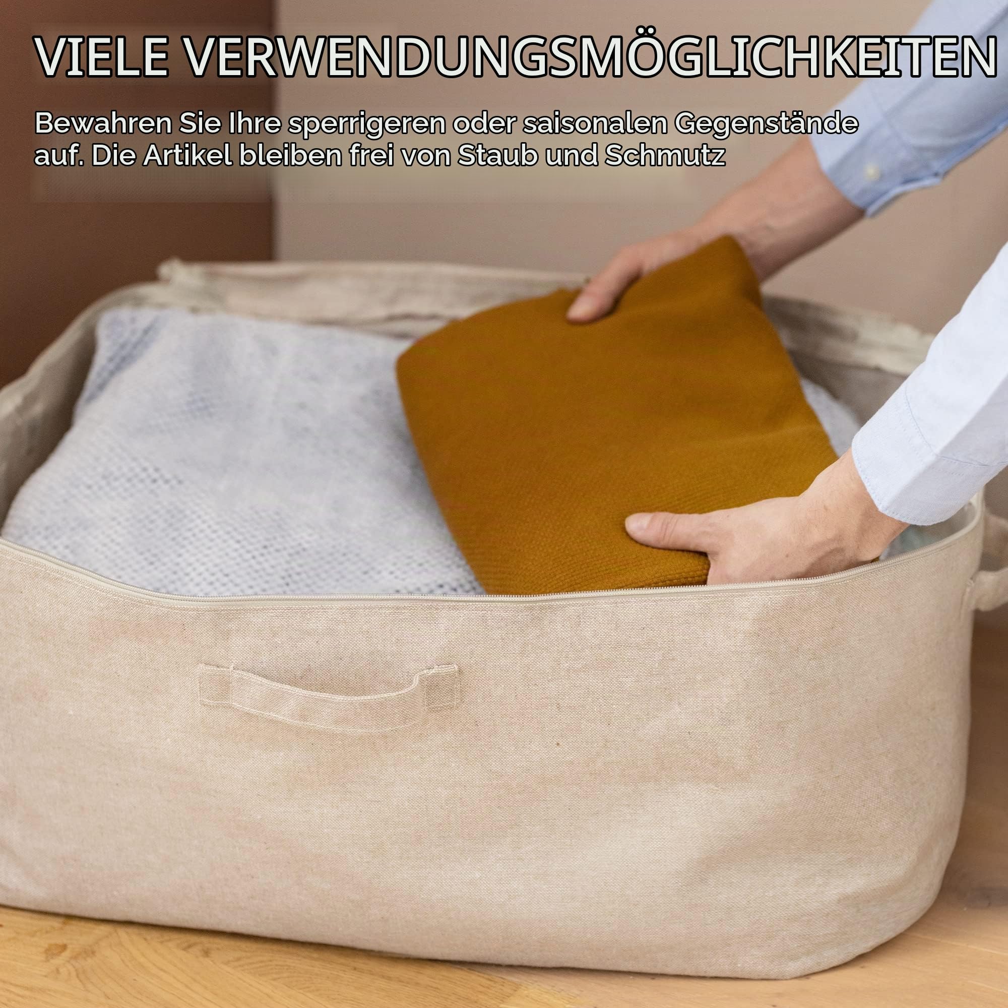 navaris-living-xl-aufbewahrungstasche-beige-60x45x25-cm-faltbar image 4