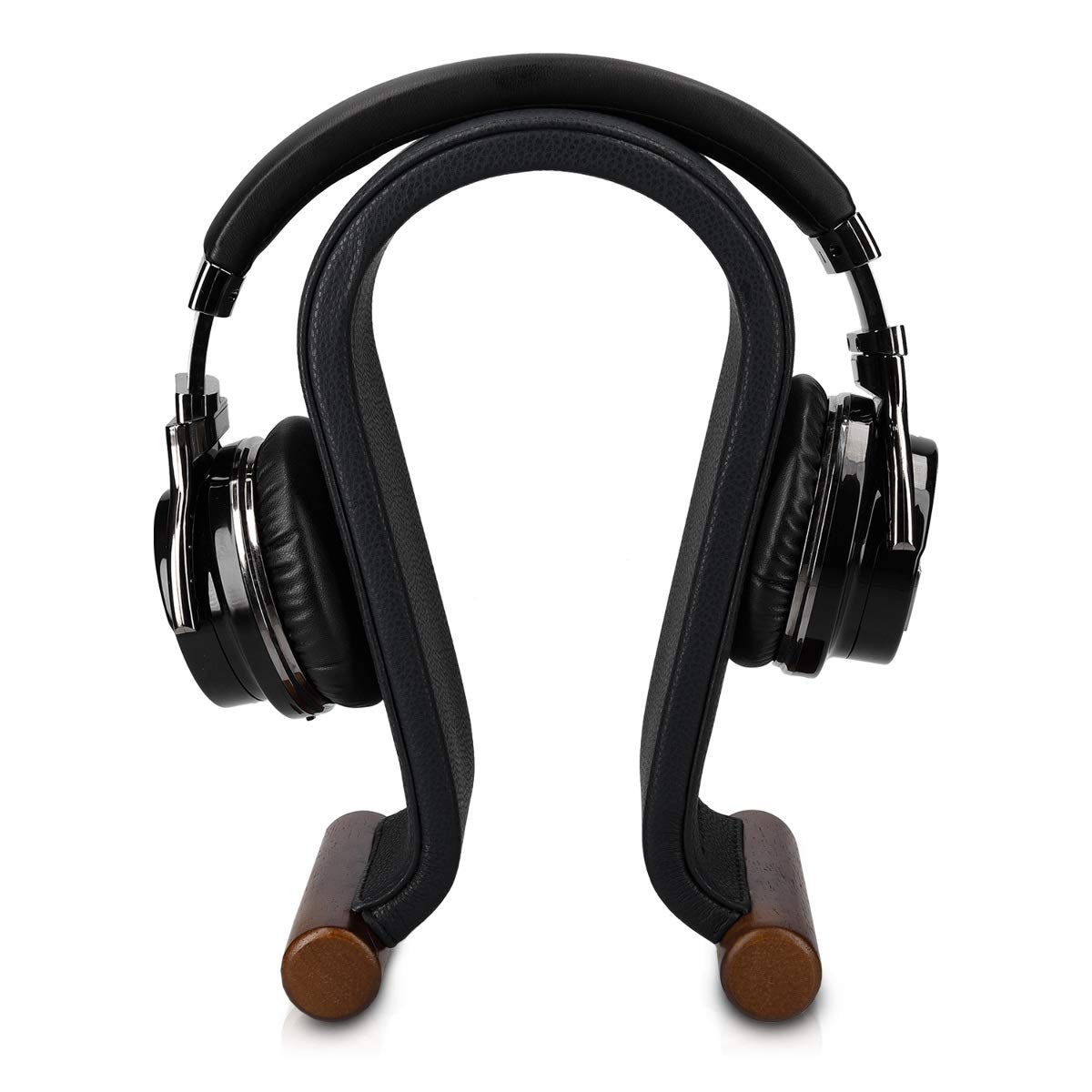 navaris-kopfh-rerst-nder-headset-halter-schwarz-kunstleder image 5