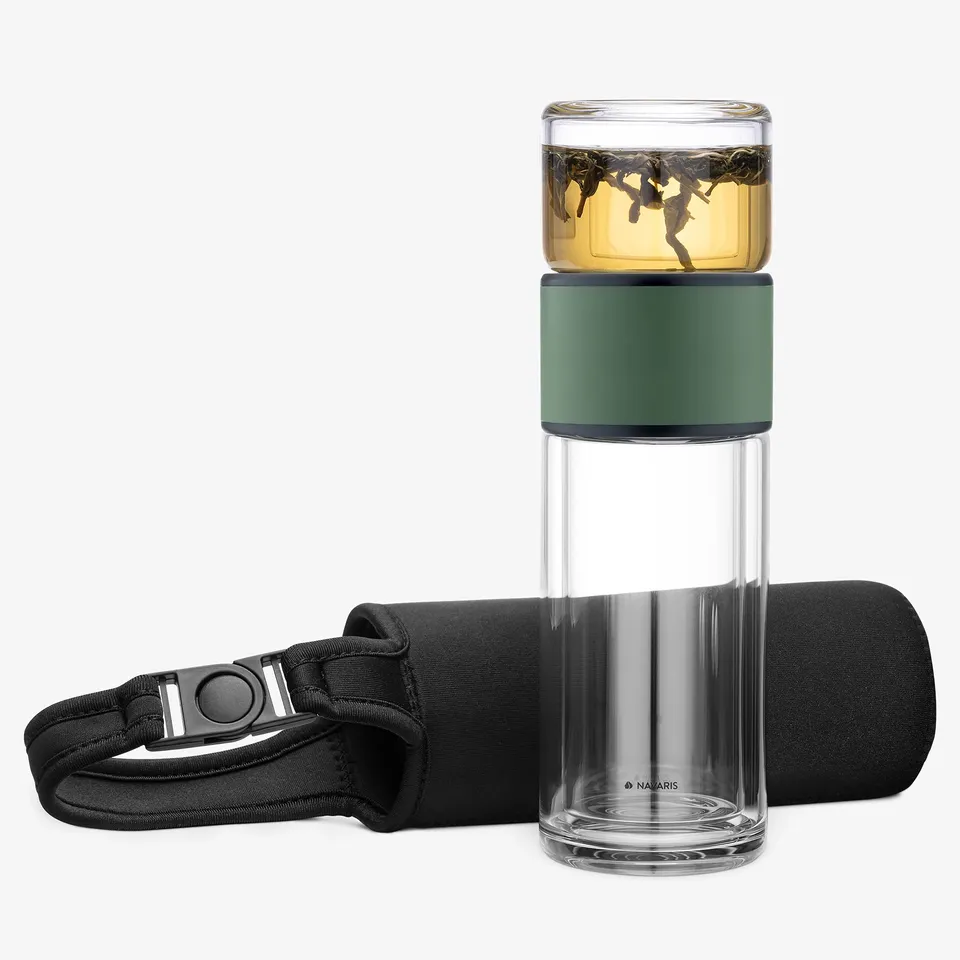 navaris-kitchen-teeflasche-glas-240-ml-teebereiter-mit-sieb image 1