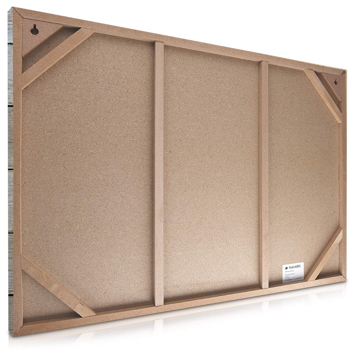 navaris-magnettafel-70x50cm-holz-beschreibbar-mit-magneten-stift image 4
