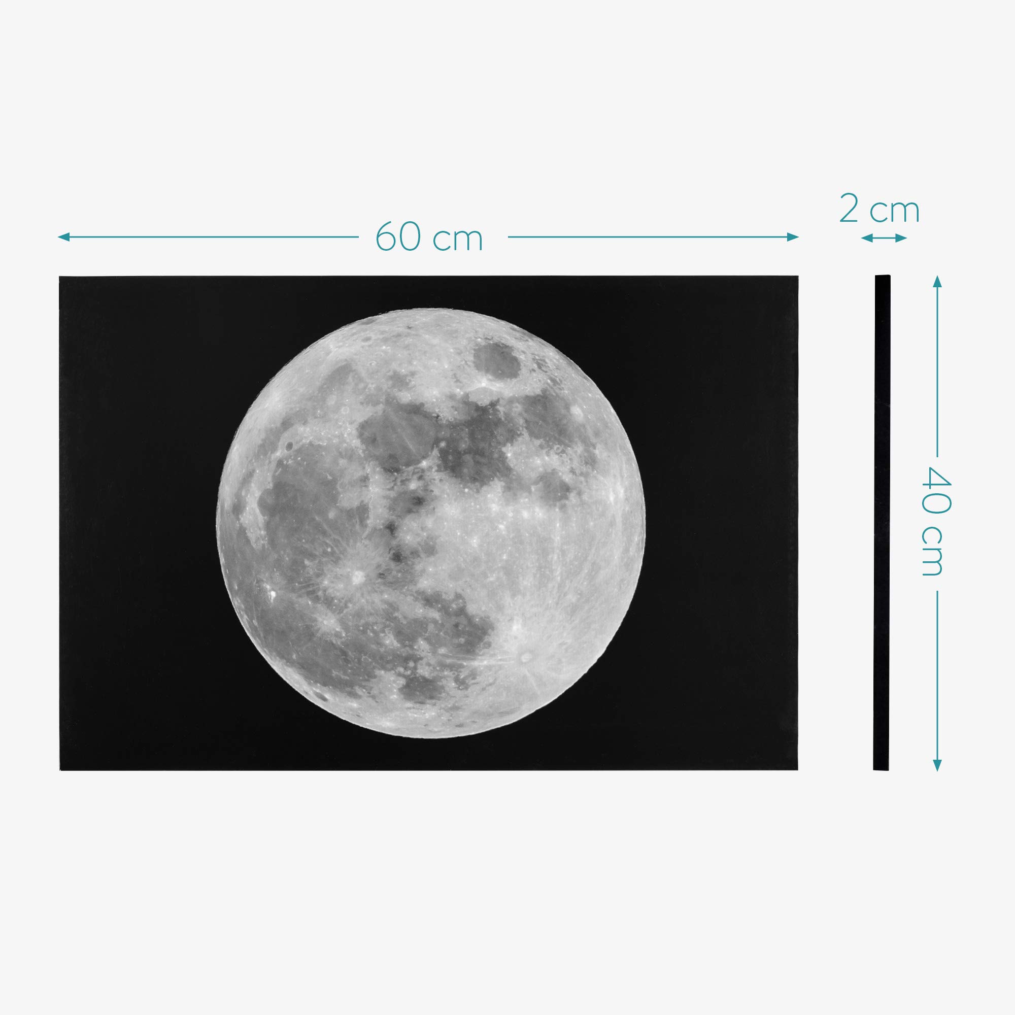 navaris-magnettafel-60x40-cm-mond-design-mit-zubeh-r image 6