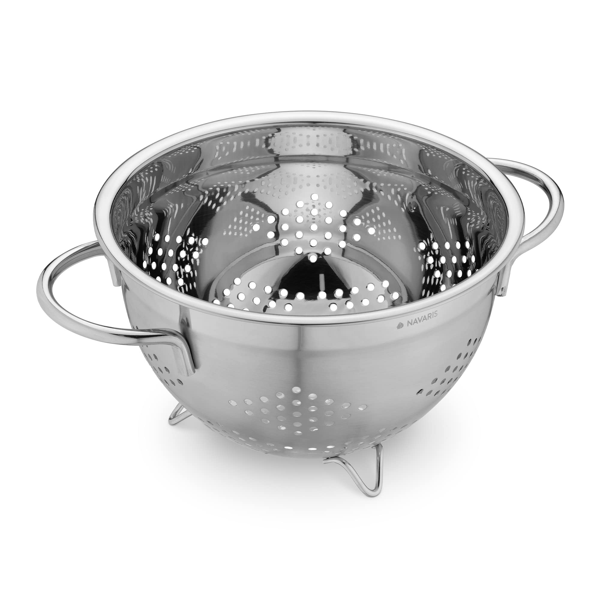 navaris-nudelsieb-edelstahl-20-cm-seiher-mit-f-en image 7