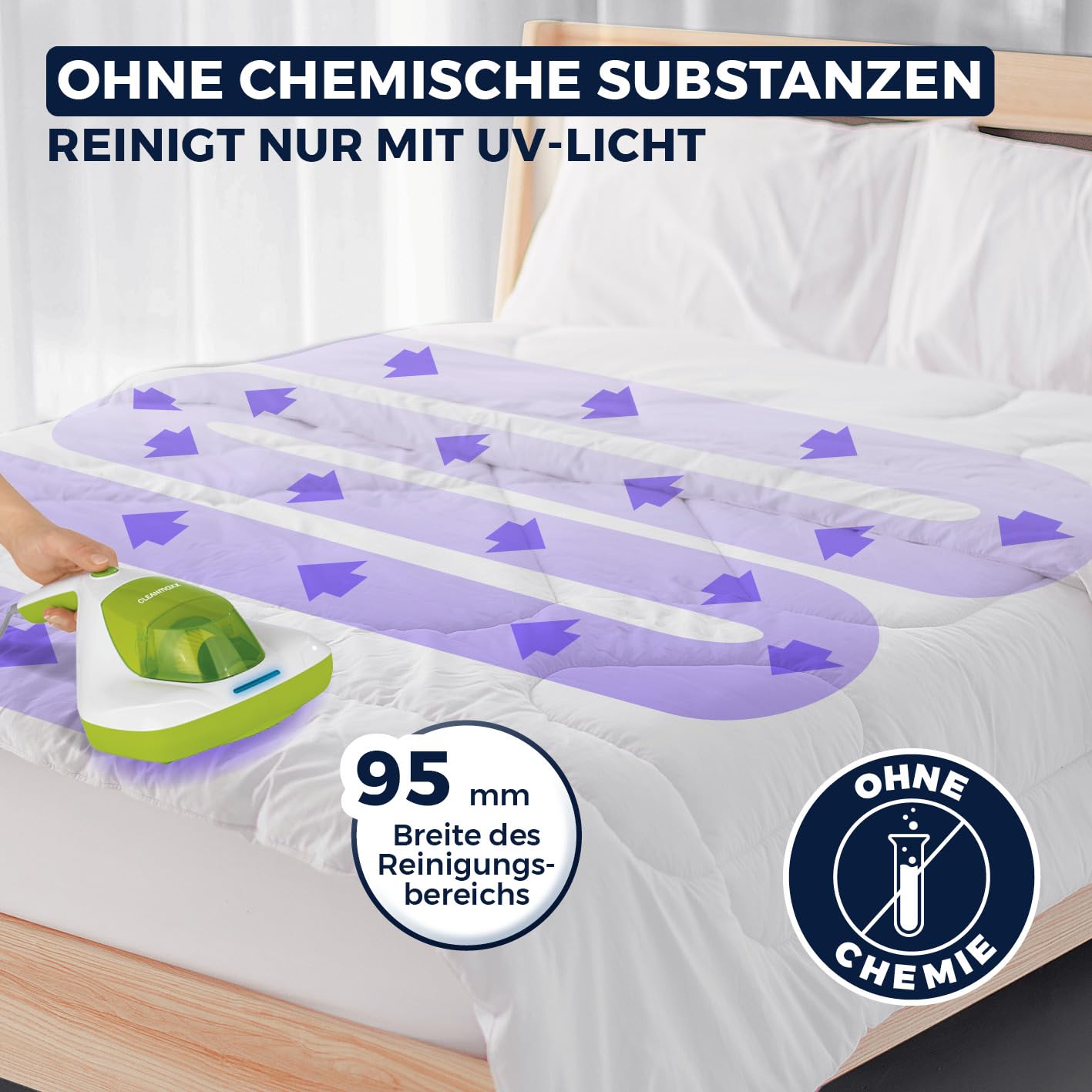 cleanmaxx-milbensauger-mite-clean-milben-gr-n-uv-c-licht image 8