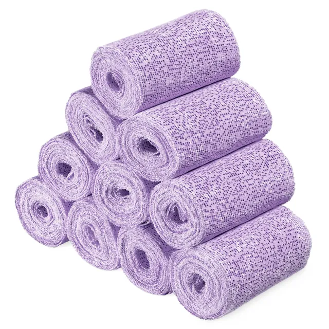 navaris-gipsbinden-10er-babybauch-10x300-cm-violett image 1