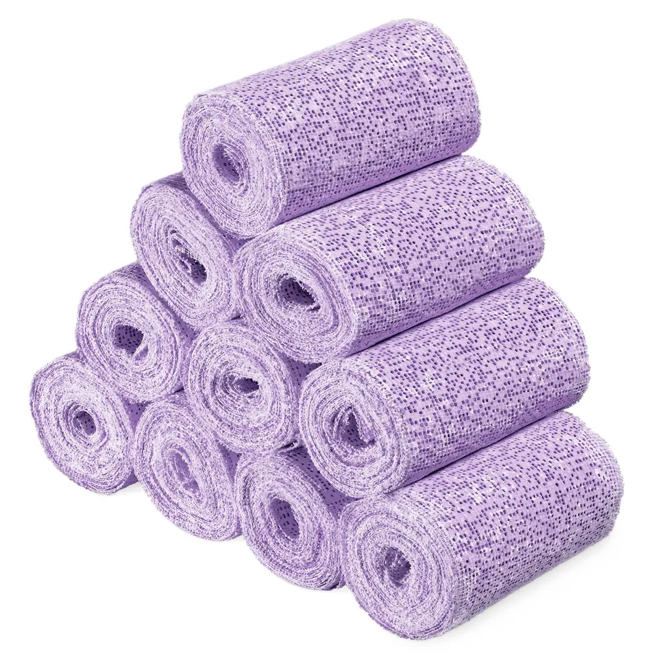 navaris-gipsbinden-10er-babybauch-10x300-cm-violett image 1