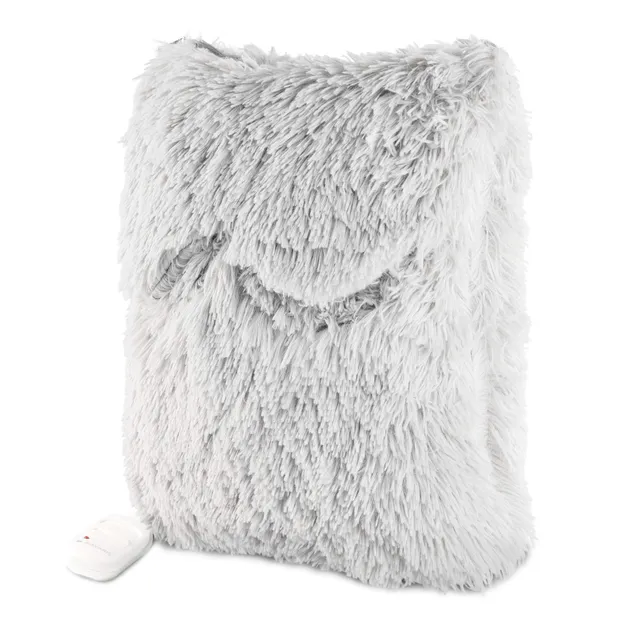 navaris-2in1-heizkissen-elektrisch-38x38cm-fu-w-rmer-grau-fleece image 1