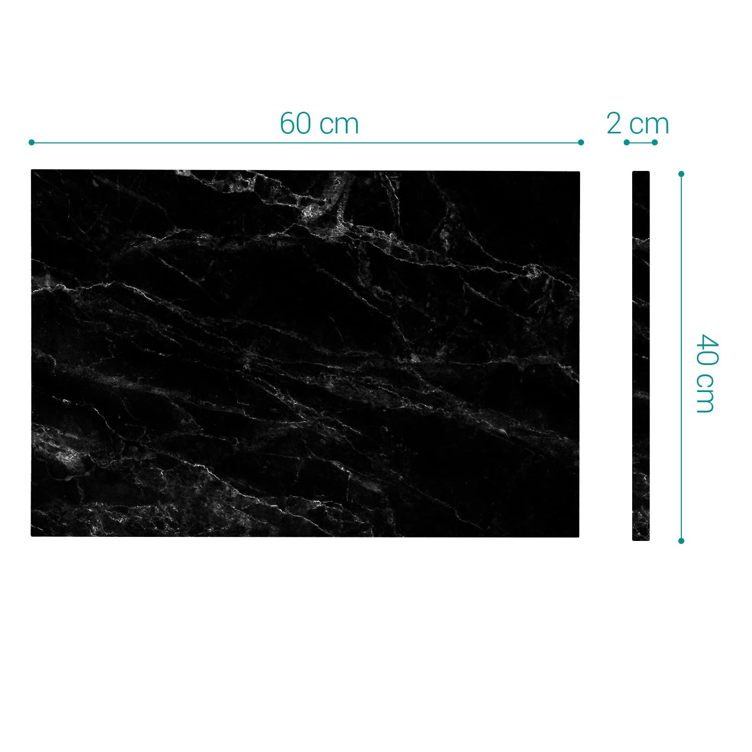 navaris-magnettafel-60x40-cm-black-marble-mit-zubeh-r image 6