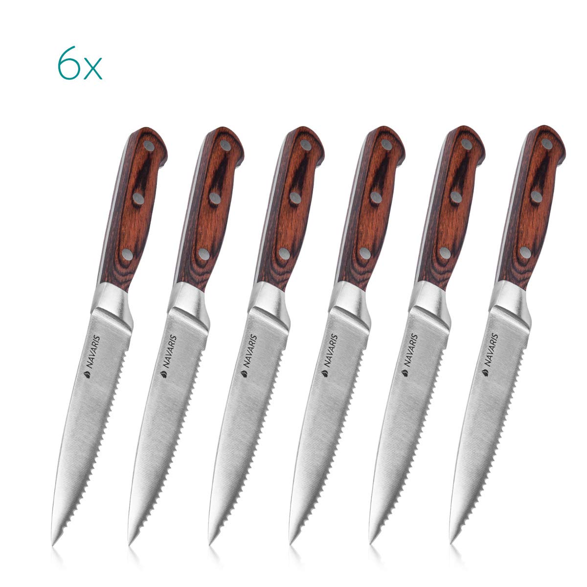 navaris-steakmesser-set-6-tlg-holzgriff-wellenschliff-geschenkbox image 6