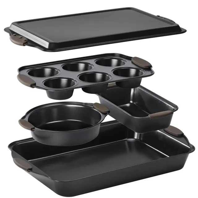 navaris-kitchen-backformen-set-5-teilig-antihaft-stapelbar image 1