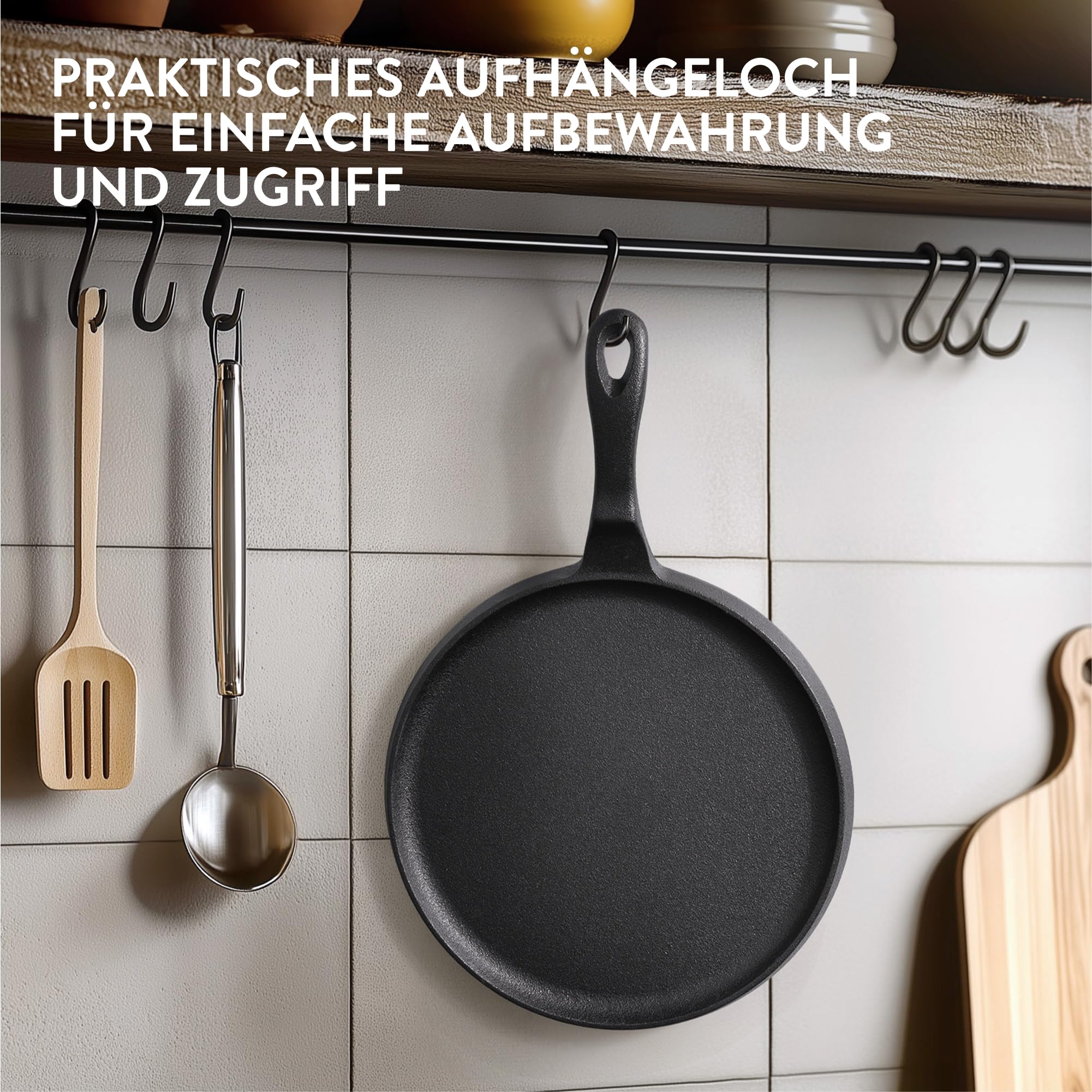 navaris-kitchen-pfannkuchenpfanne-gusseisen-25cm-crepes image 7