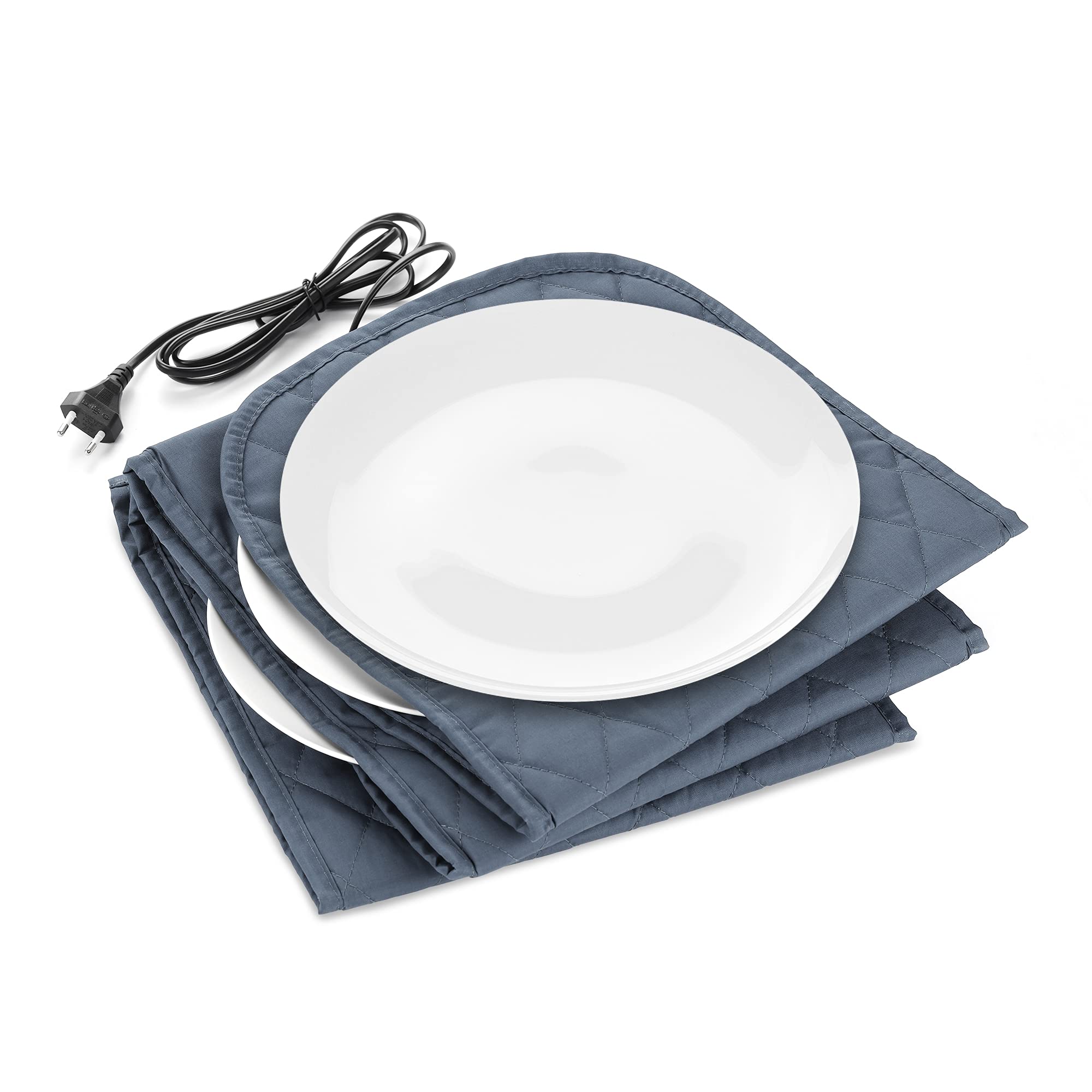 navaris-kitchen-tellerw-rmer-elektrisch-grau-xxl-10-teller image 5