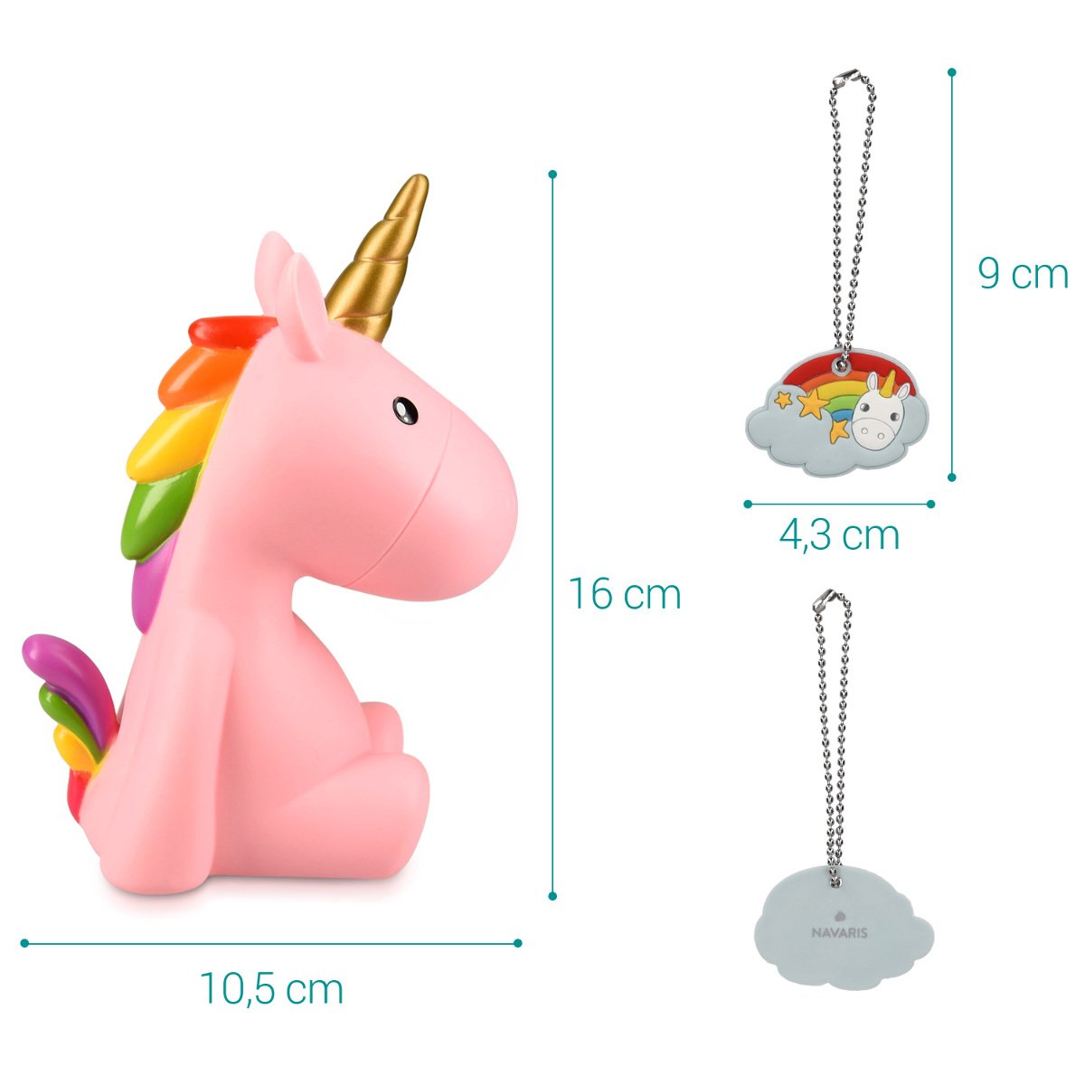 navaris-lighting-led-nachtlicht-einhorn-rosa-rgb-kinderlampe image 3