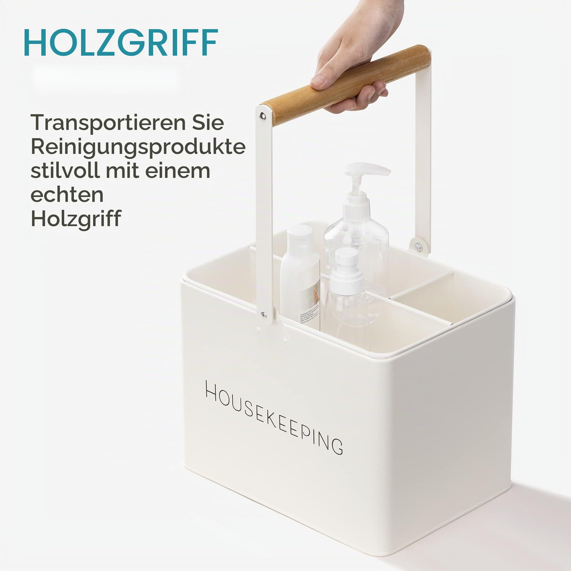 navaris-living-housekeeping-box-putzcaddy-wei-3-f-cher image 2