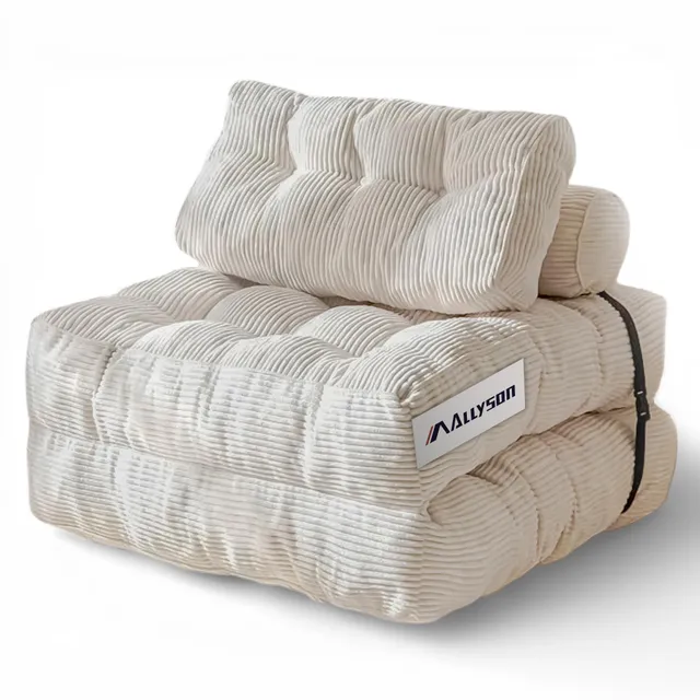 allyson-schlafsessel-3-in-1-bodensofa-cord-beige image 1