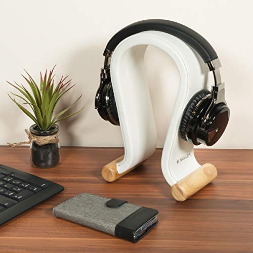 navaris-kopfh-rerst-nder-kunstleder-wei-headset-halter image 8
