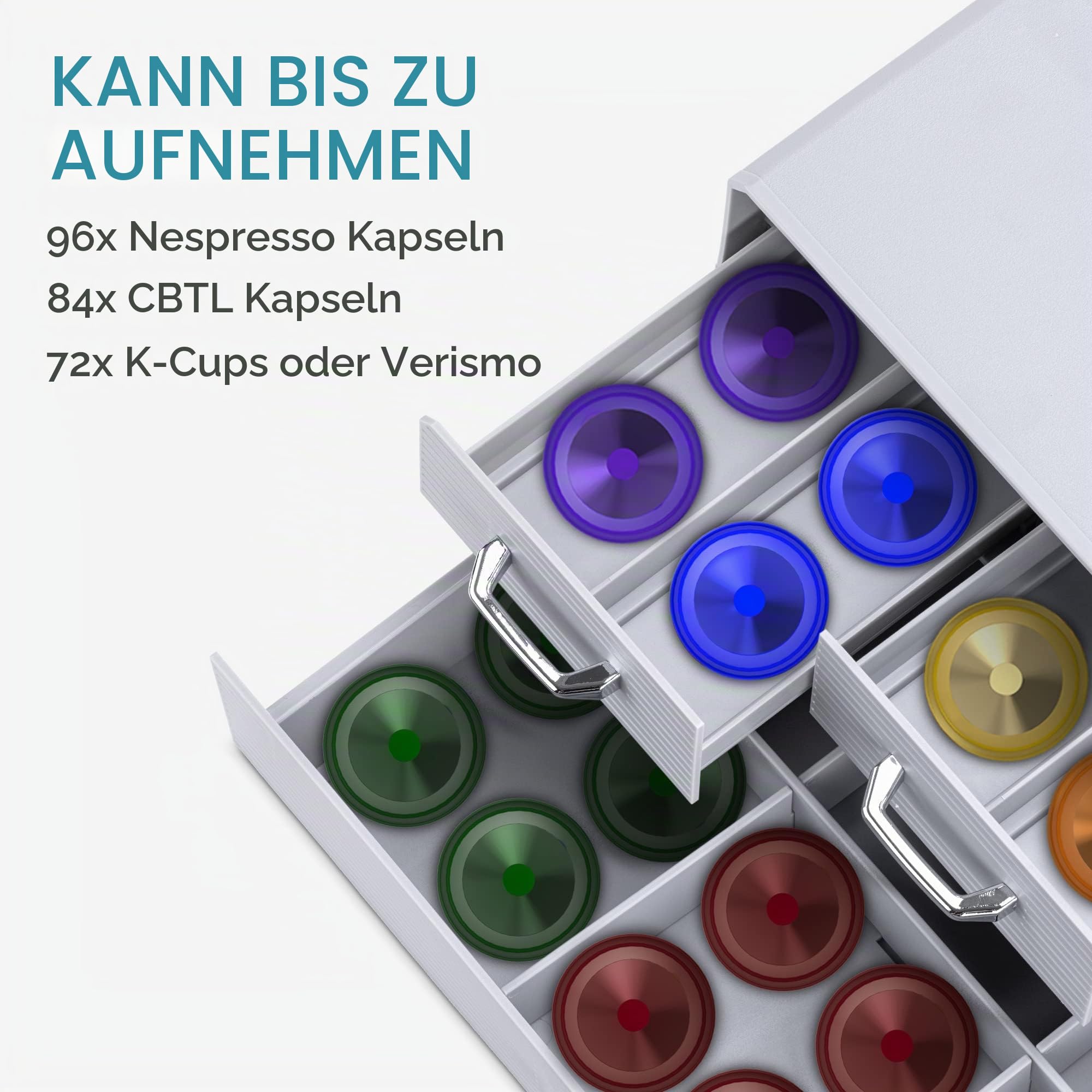 navaris-kitchen-kapselhalter-4-schubladen-grau-f-r-96-kapseln image 5