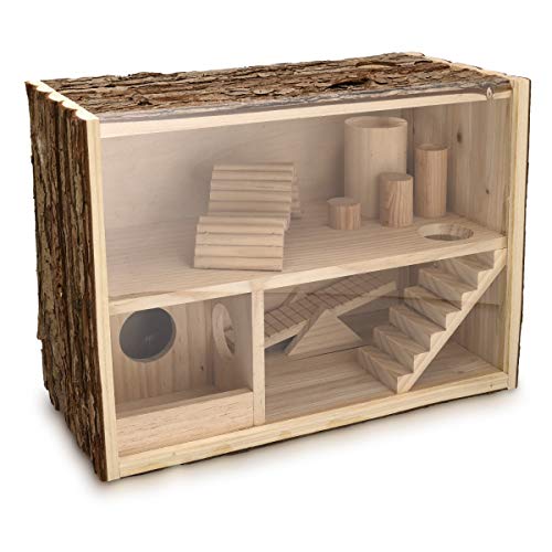 navaris-living-hamsterhaus-zweist-ckig-holz-39cm-f-r-nager image 8
