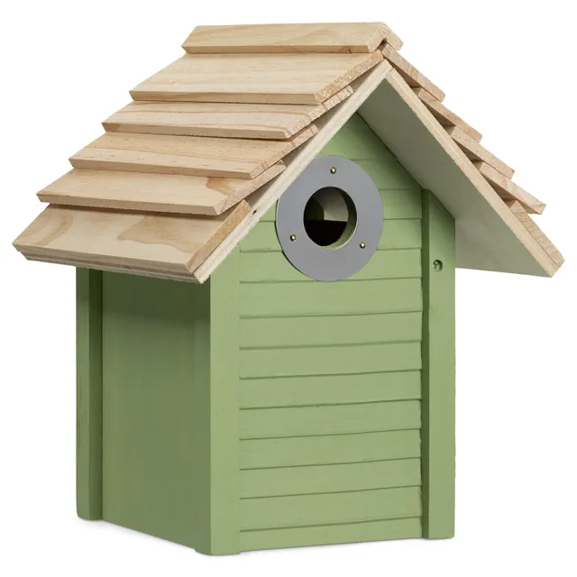 navaris-vogelhaus-holz-nistkasten-meisen-zum-aufh-ngen image 1
