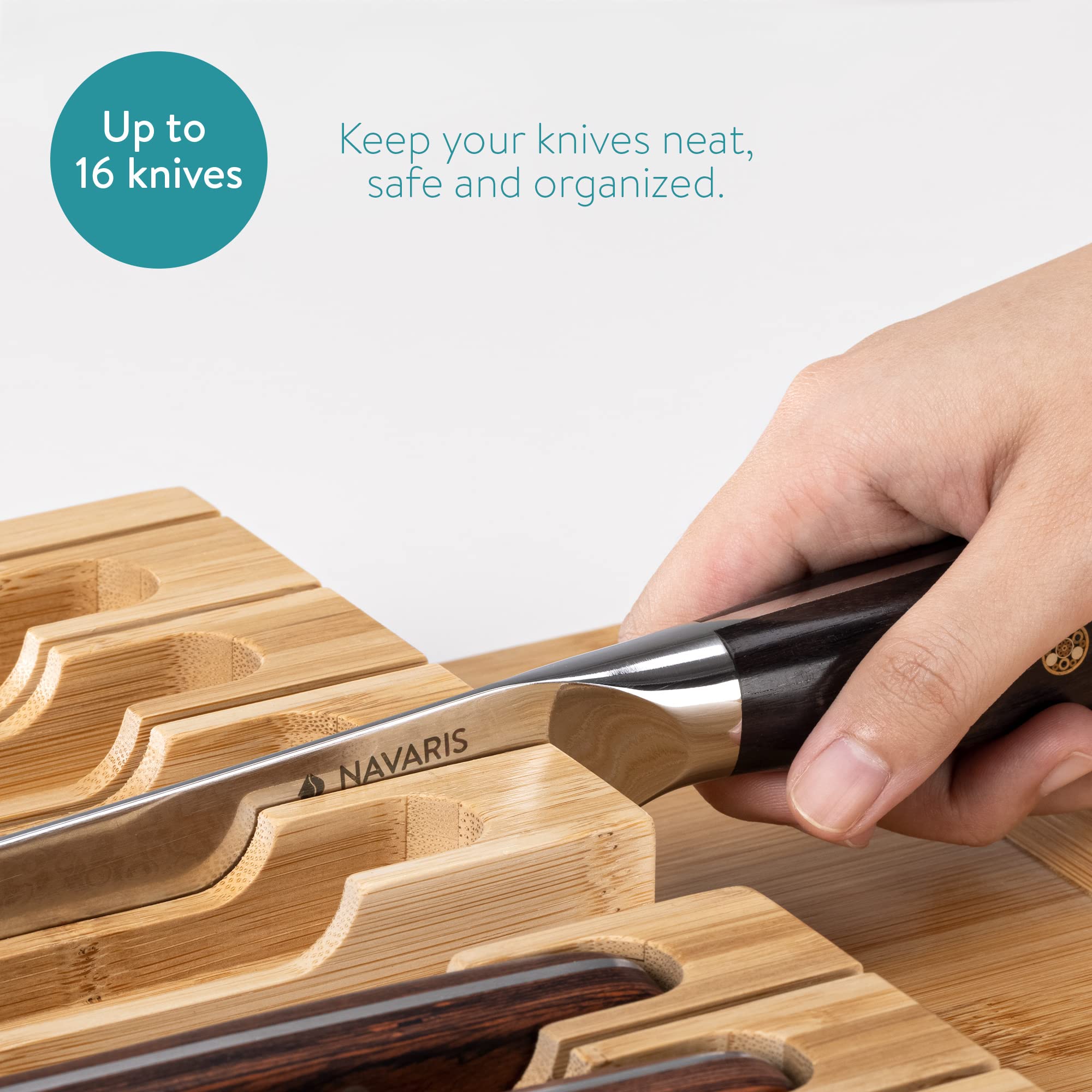 navaris-kitchen-messerblock-bambus-16-messer-natur image 4